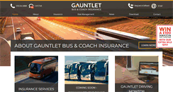 Desktop Screenshot of busandcoachinsurance.com