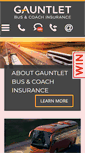 Mobile Screenshot of busandcoachinsurance.com